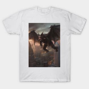 Dark Fantasy Giant Bat T-Shirt